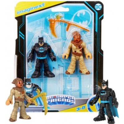 Mattel Imaginext DC Super Friends Batman & Scarecrow Action