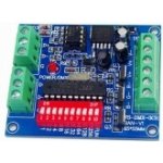 3-kanálový RGB LED DMX512 stmívač DC 5-24 V, 15 A – Zbozi.Blesk.cz