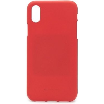 Pouzdro Mercury Soft Feeling Jelly Case Iphone XS max - Red