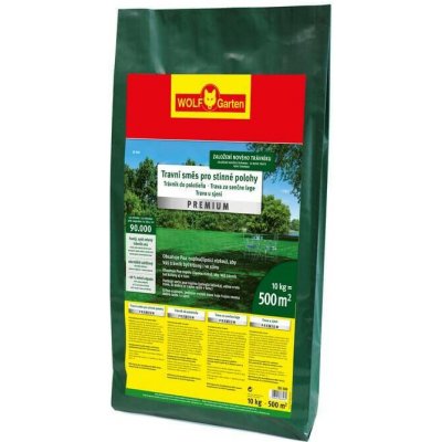 WOLF-Garten SP 500 SUPRA Premium trávníkové osivo 500 m2 – Sleviste.cz
