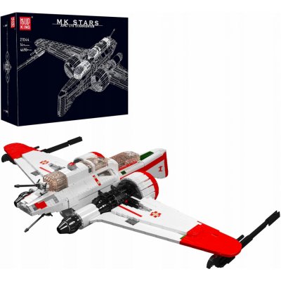 Mould King 21044 Star Wars MOC ARC-170 Starfighter model vesmírné lodi – Zbozi.Blesk.cz