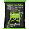 Návnada a nástraha Sensas Pelety Super Feed Black Halibut 700g 8mm