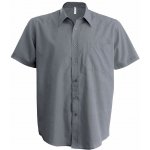 Kariban košile s krátkým rukávem stříbrná – Zboží Dáma Kariban košile s krátkým rukávem stříbrná – Zboží Dáma