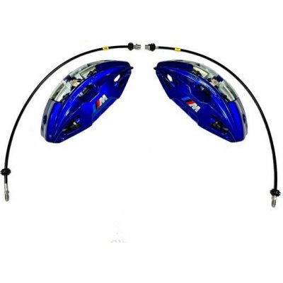 Přední 4-pístové brzdové třmeny Brembo BMW E23 / E28 / E32 / E34 / E38 / E39 / E60 / E61 / E63 / E64 pro kotouče 348x36mm (modré 34116891273 / 34116891274) | Zboží Auto