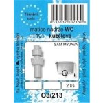 Sada WC těsnění pod montážní matici nádrže, 2 ks | Zboží Auto