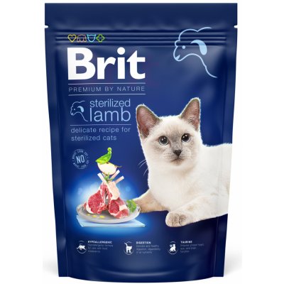 Brit Premium by Nature Cat Sterilized Lamb 0,8 kg – Hledejceny.cz