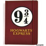 Cure Pink blok A5 Harry Potter Platform 9 3/4 A5 červený NB A5 HP09 – Hledejceny.cz