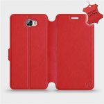 Mobiwear Flip pouzdro Huawei Y6 II Compact kožené Červené – Zboží Živě