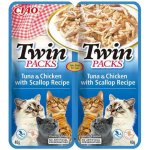 Twin Packs Tuna & Chicken in Scallop Broth 2 x 40 g – Sleviste.cz
