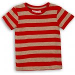 Tričko chlapecké s krátkým rukávem Minoti STRIPE červená – Zbozi.Blesk.cz