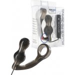 ToyJoy Manpower Plug & Penis Ring, anal lock 12x4,3cm kouřově – Zboží Mobilmania