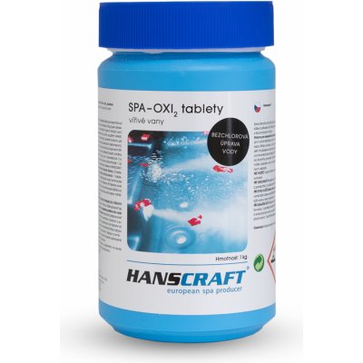 HANSCRAFT SPA OXI2 tablety 1 kg – Zboží Mobilmania