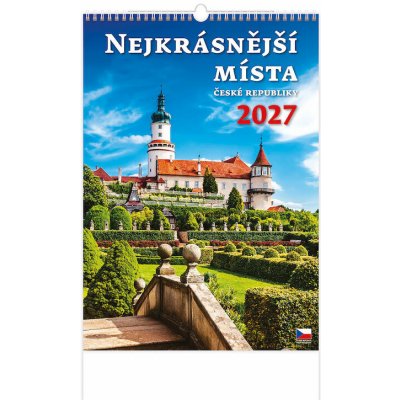 Nástěnný Helma Nejkrásnější místa České republiky 2027 – Zboží Dáma