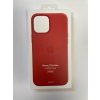 Pouzdro a kryt na mobilní telefon Apple Apple iPhone 12 Pro Max Leather Case with MagSafe (PRODUCT)RED MHKJ3ZM/A