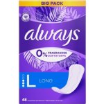 Always Daily Protect Long slipové vložky bez parfemace 48 ks – Zboží Dáma