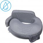 My Brest Friend Kojící polštář SUPER DELUXE Grey stripe – Zboží Dáma