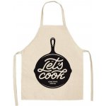 Cakesicq Zástěra kuchyňská Lets cook – Zboží Dáma