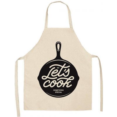 Cakesicq Zástěra kuchyňská Lets cook – Zboží Dáma