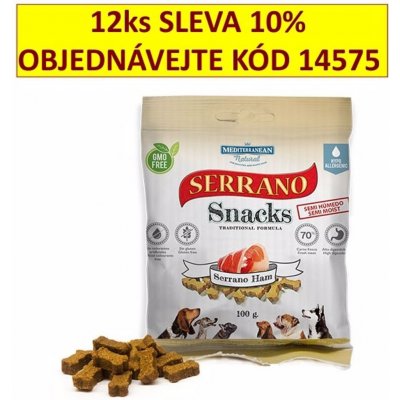 Serrano Snack for Dogpro štěňata 100 g Meditky tréninkové kostičky – Zbozi.Blesk.cz