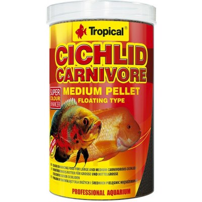 Tropical Cichlid Carnivore Medium Pellet 500 ml, 180 g – Zbozi.Blesk.cz