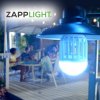 Lapač a odpuzovač Zapp light Elektrická lampa s lapačem hmyzu