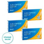 Alcon Air Optix Night Day Aqua 6 čoček balení 3+1 zdarma – Zboží Mobilmania