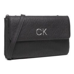 Calvin Klein kabelka Re-Lock Dbl crossbody Bag Perf K60K609399 BAX
