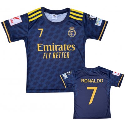 Numberoplus Premium dětský fotbalový dres tričko Real Madrid FC - Cristiano Ronaldo – Zboží Dáma