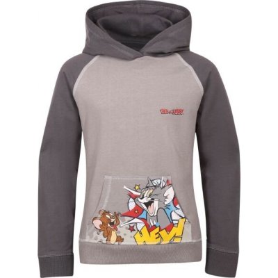 Tom And Jerry Smile Hoodie tmavě šedá – Hledejceny.cz