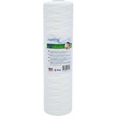 Filtrační vložka SUPREME 5 mcr do filtru 9" 3/4 – Zboží Mobilmania
