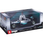 Bburago Plus Mercedes AMG Petronas W07 Hamilton 1:18 – Zboží Dáma