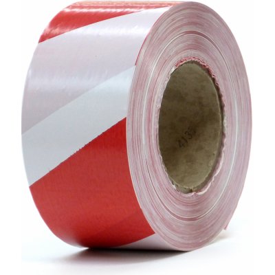 Era pack vytyčovací páska šrafovaná 75 mm x 250 m červeno-bílá – Sleviste.cz