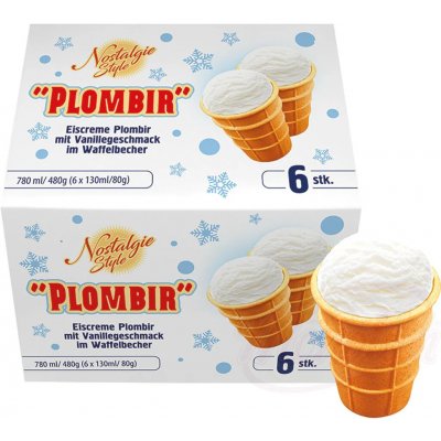 Plombir EisProm Smetanová zmrzlina 6*80g – Hledejceny.cz