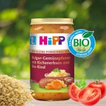 HiPP BIO "Malý Gurmán" Bulgur se zeleninou a cizrnou a hovězím masem 250 g – Zboží Mobilmania