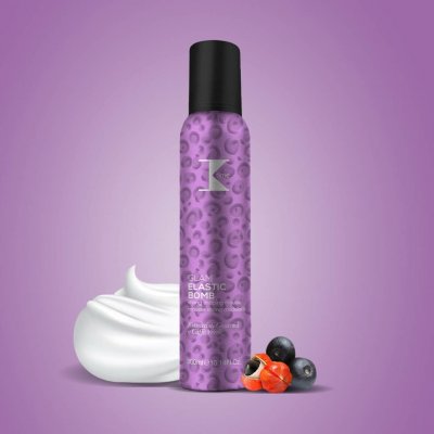 K Time Glam Elastic Bomb elastické pěnové tužidlo 300 ml – Zboží Mobilmania