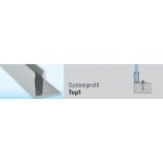 Systemprofil Balardo - TOP 01 (E6EV1) v délce 3000mm Objednat:: od 12 do 45 bm (nad 4ks) – Zboží Mobilmania