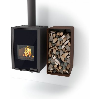 Flamingo DELUXE 1 Stojan na dřevo krémová – Zboží Dáma