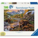 RAVENSBURGER Divočina XXL 500 dílků – Hledejceny.cz