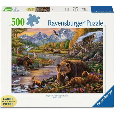RAVENSBURGER Divočina XXL 500 dílků – Hledejceny.cz