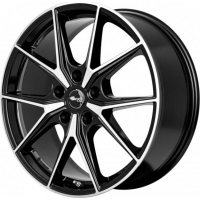 Brock B40 9x19 5x112 ET30 black polished | Zboží Auto