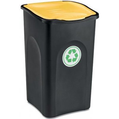 Extera.cz odpadkový koš HOME ECOGREEN na tříděný odpad 50 l žlutý 100800 – Zboží Mobilmania
