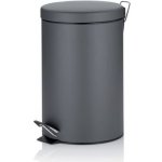 KELA KL-10942 Odpadkový koš TIMON 12 l kov šedá – Hledejceny.cz
