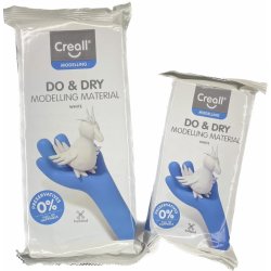 Creall Samotvrdnoucí modelovací hmota DO&DRY 1000g bílá