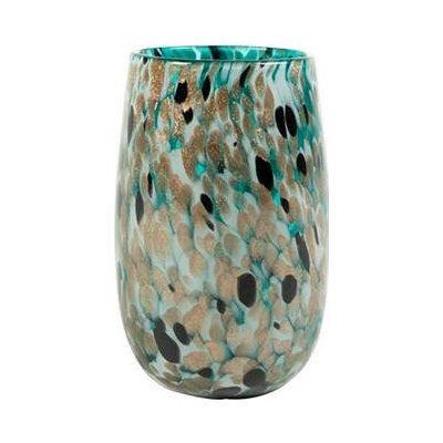 Ter Steege Váza Leia shiny aqua D12 H18 – Hledejceny.cz