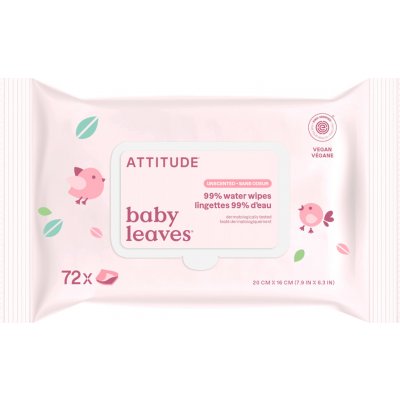 Attitude aqua vlhčené ubrousky 72 ks – Hledejceny.cz