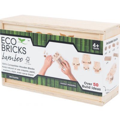 Once-kids Eco-bricks 250 kostek bambus