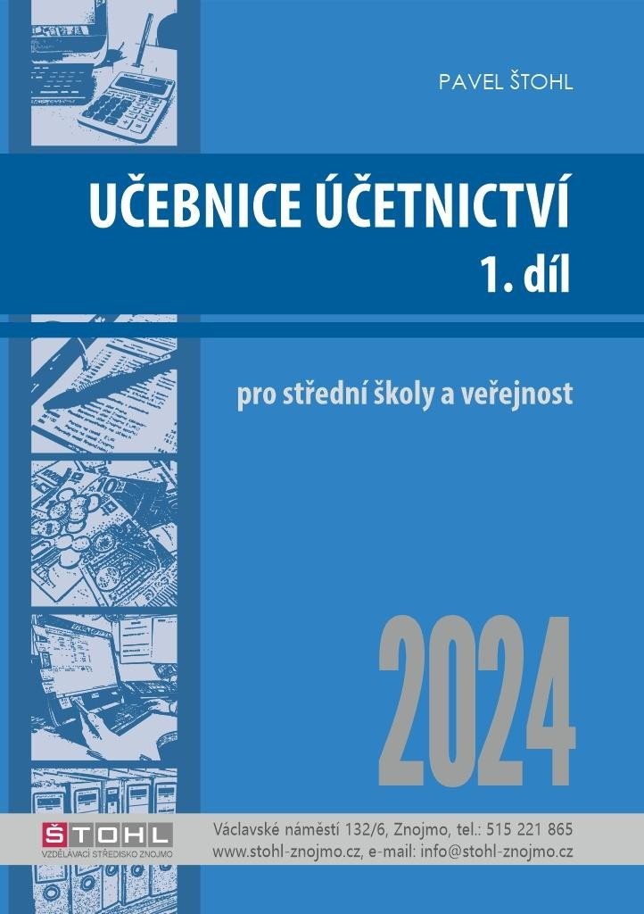 Učebnice Účetnictví I. díl 2024