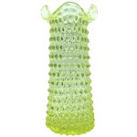 Váza 28cm - Hobnail – Ananas – uranová žluť – Hledejceny.cz