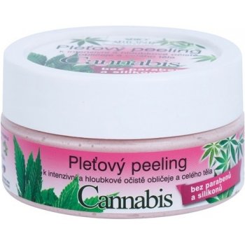 Bione pleťový peeling Bio Cannabis 200 g