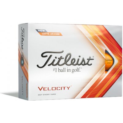 Titleist 2022 Velocity oranžové 3 ks – Zboží Dáma